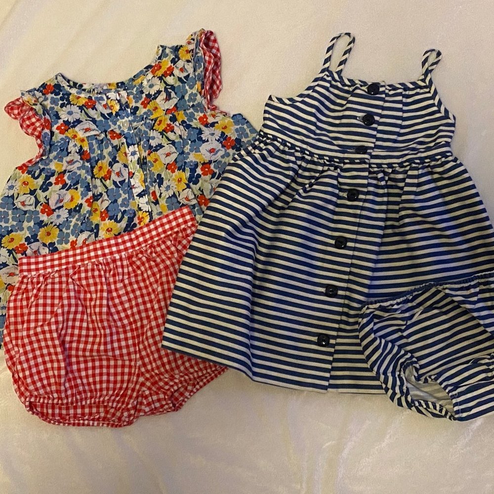 Ralph Lauren 18m Bubble Set and Dress